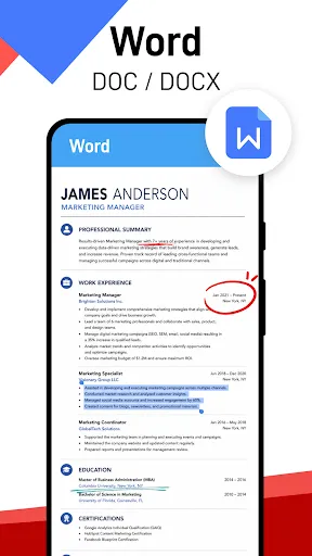 Скриншот 3 — Document Reader - PDF Editor
