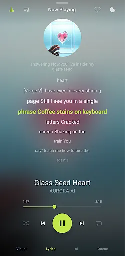 Скриншот 3 — AURORA - AI Music Player