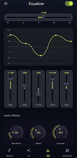Скриншот 4 — AURORA - AI Music Player