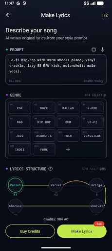 Скриншот 6 — AURORA - AI Music Player