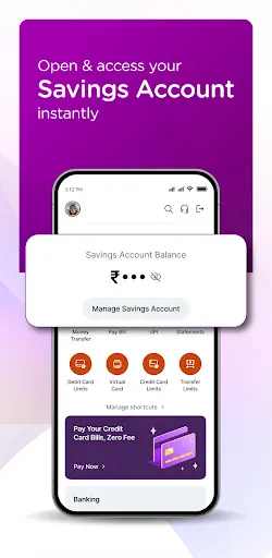 Скриншот 2 — AU 0101: Mobile Banking App
