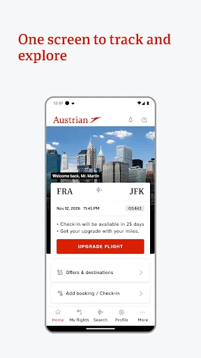 Скриншот 2 — Austrian Airlines