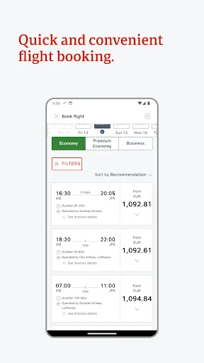 Скриншот 8 — Austrian Airlines