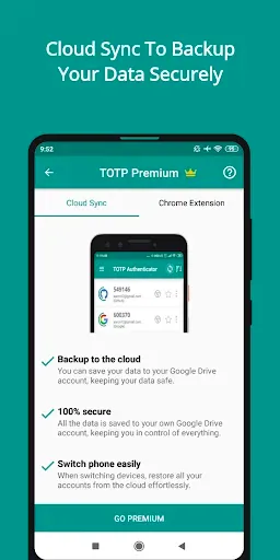Скриншот 6 — TOTP Authenticator – 2FA Cloud