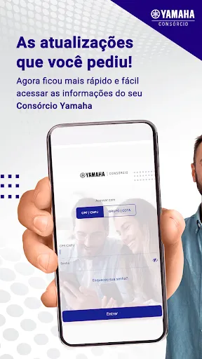 Скриншот 1 — Consórcio Online - Yamaha
