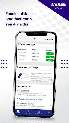 Скриншот 3 — Consórcio Online - Yamaha