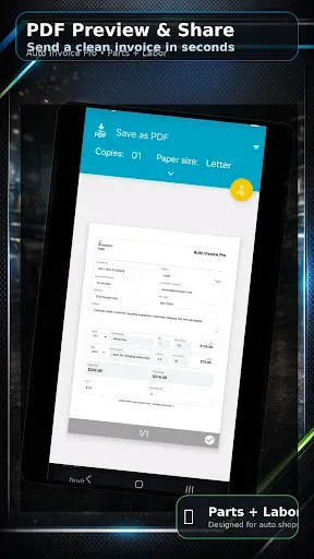 Скриншот 4 — Auto Invoice Pro