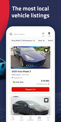 Скриншот 2 — Autolist: Used Car Marketplace