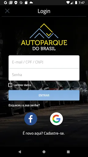 Скриншот 1 — Autoparque Pay