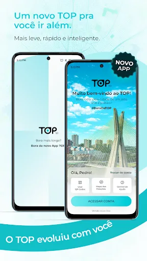 Скриншот 1 — Novo TOP - App de Transporte