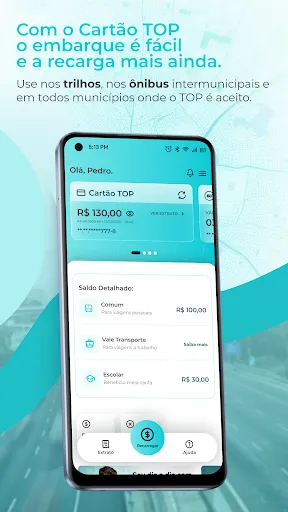 Скриншот 2 — Novo TOP - App de Transporte