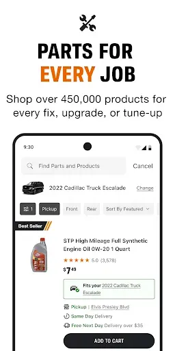 Скриншот 2 — AutoZone Auto Parts & Repair