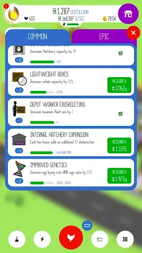 Скриншот 2 — Egg, Inc.