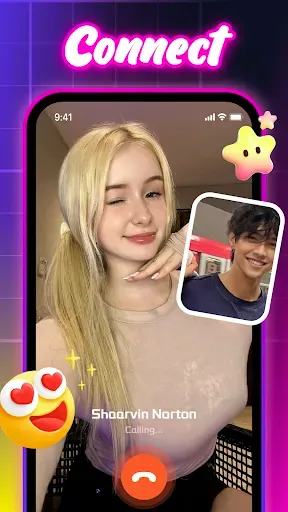 Скриншот 2 — Fitro – Video Chat & Share