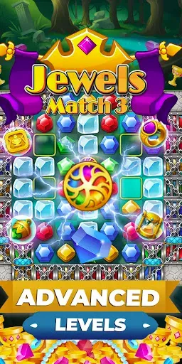 Скриншот 6 — Jewels Premium Match 3 Puzzles