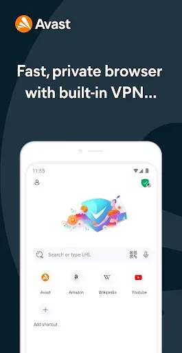 Скриншот 1 — Avast Secure Browser