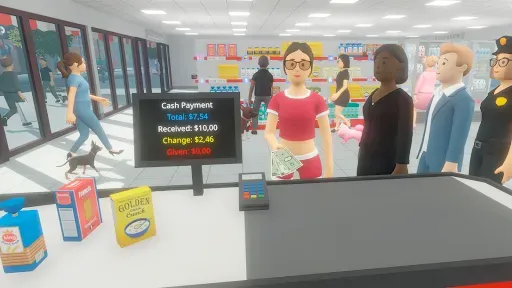 Скриншот 2 — AveStore Supermarket Simulator