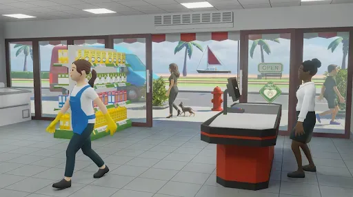 Скриншот 4 — AveStore Supermarket Simulator