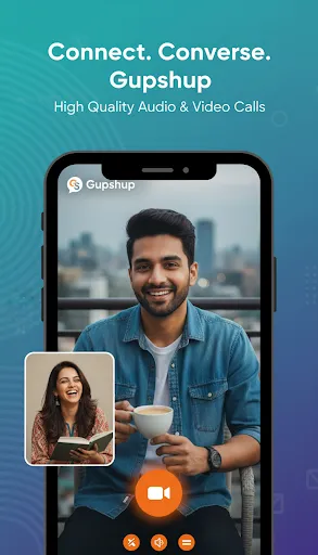Скриншот 6 — GupShup: Talk to make friend