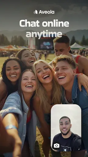 Скриншот 1 — Aveola: VideoChat with Friends