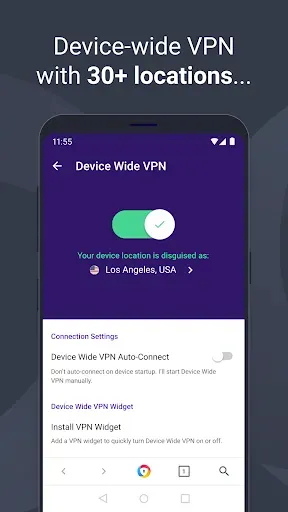 Скриншот 2 — AVG Secure Browser