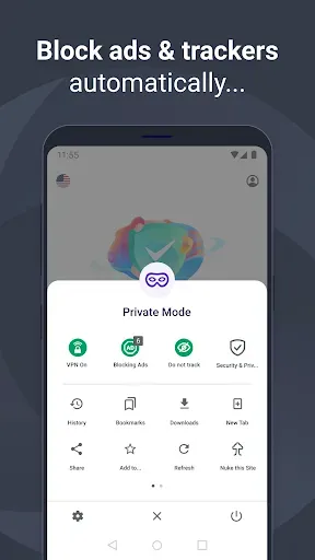 Скриншот 3 — AVG Secure Browser
