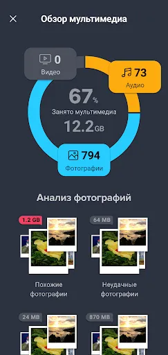 Скриншот 5 — AVG Cleaner: ПО для очистки