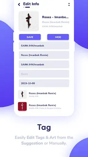 Скриншот 7 — NYX Music Player- Offline MP3