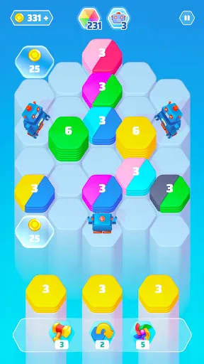 Скриншот 5 — Color Slide - Hexa Puzzle