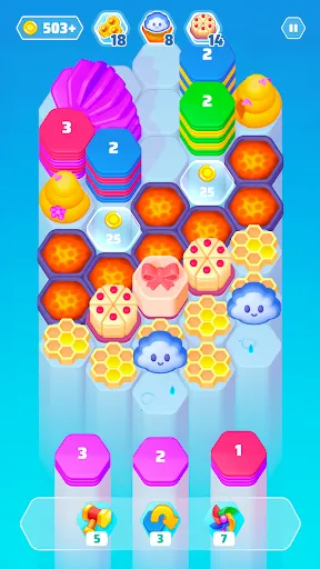 Скриншот 8 — Color Slide - Hexa Puzzle