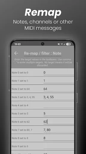Скриншот 5 — MIDI Hub - Route & Edit Live