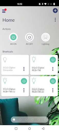 Скриншот 1 — AwoX HomeControl