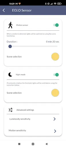Скриншот 4 — AwoX HomeControl