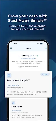Скриншот 4 — StashAway: Simple Investing