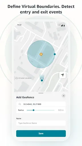 Скриншот 2 — Amazon Location Demo