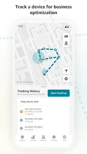 Скриншот 3 — Amazon Location Demo