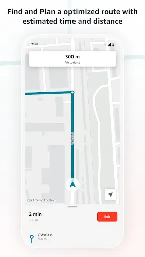 Скриншот 4 — Amazon Location Demo