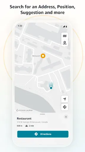 Скриншот 5 — Amazon Location Demo