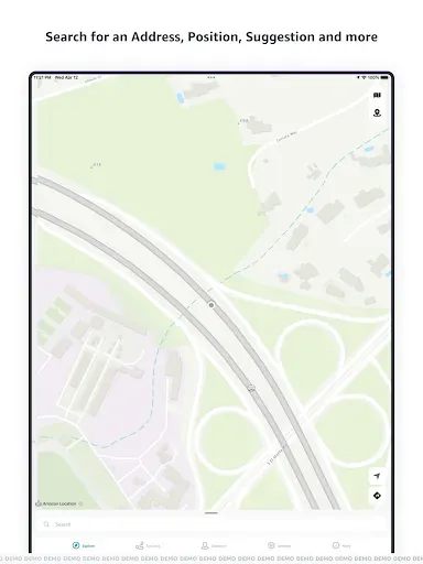 Скриншот 6 — Amazon Location Demo