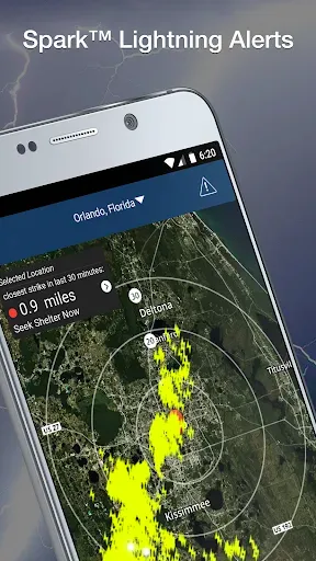 Скриншот 1 — Weather Elite by WeatherBug