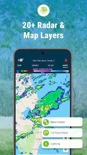 Скриншот 3 — WeatherBug: Weather Forecast