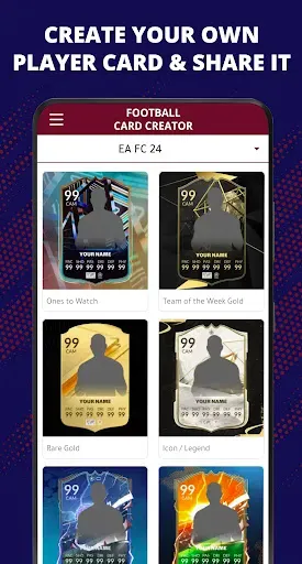 Скриншот 2 — FUT Card Creator 26