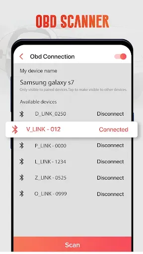 Скриншот 3 — Спидометр OBD Приборная панель