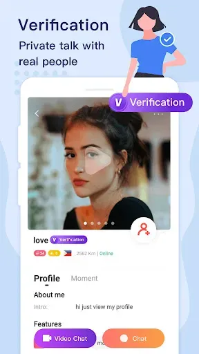 Скриншот 2 — Melo – Online Video Chat