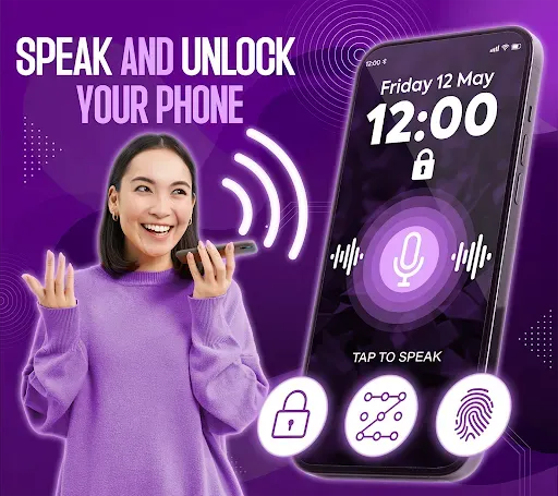 Скриншот 1 — Voice Screen Lock