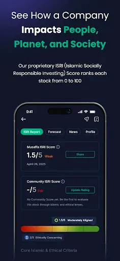 Скриншот 4 — Musaffa: Halal Investing App