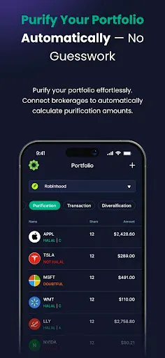 Скриншот 6 — Musaffa: Halal Investing App