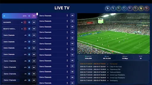 Скриншот 3 — Premier IPTV Player
