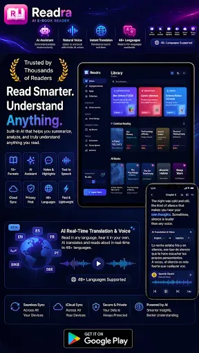 Скриншот 1 — Readra Pro – AI eBook Reader