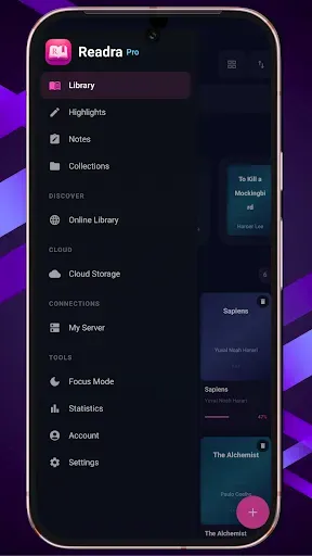 Скриншот 2 — Readra Pro – AI eBook Reader